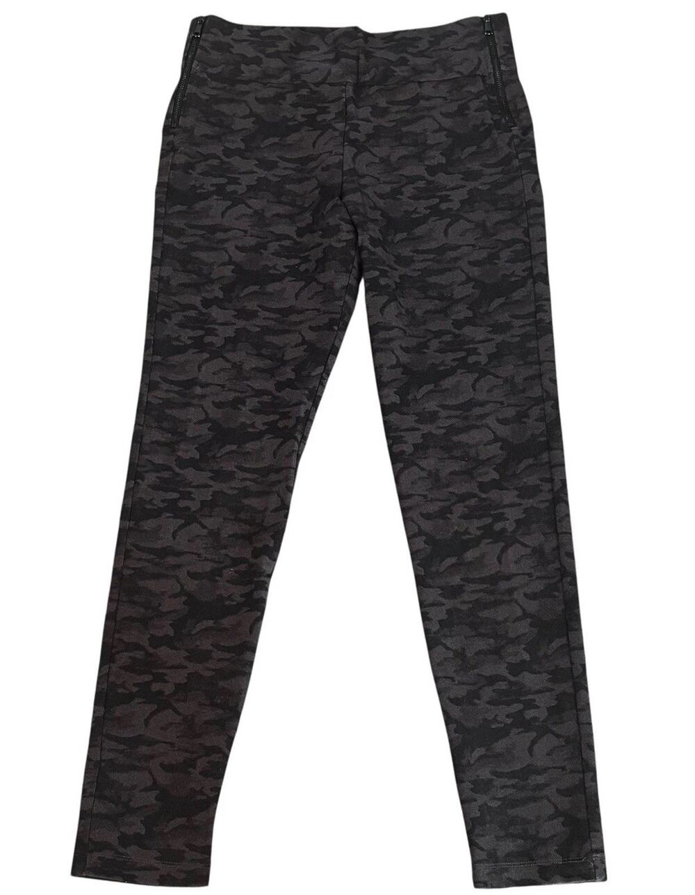 Drew x Anthro Dark Brown Camo Pants Wide Waistband Stretch Size Large 31x28